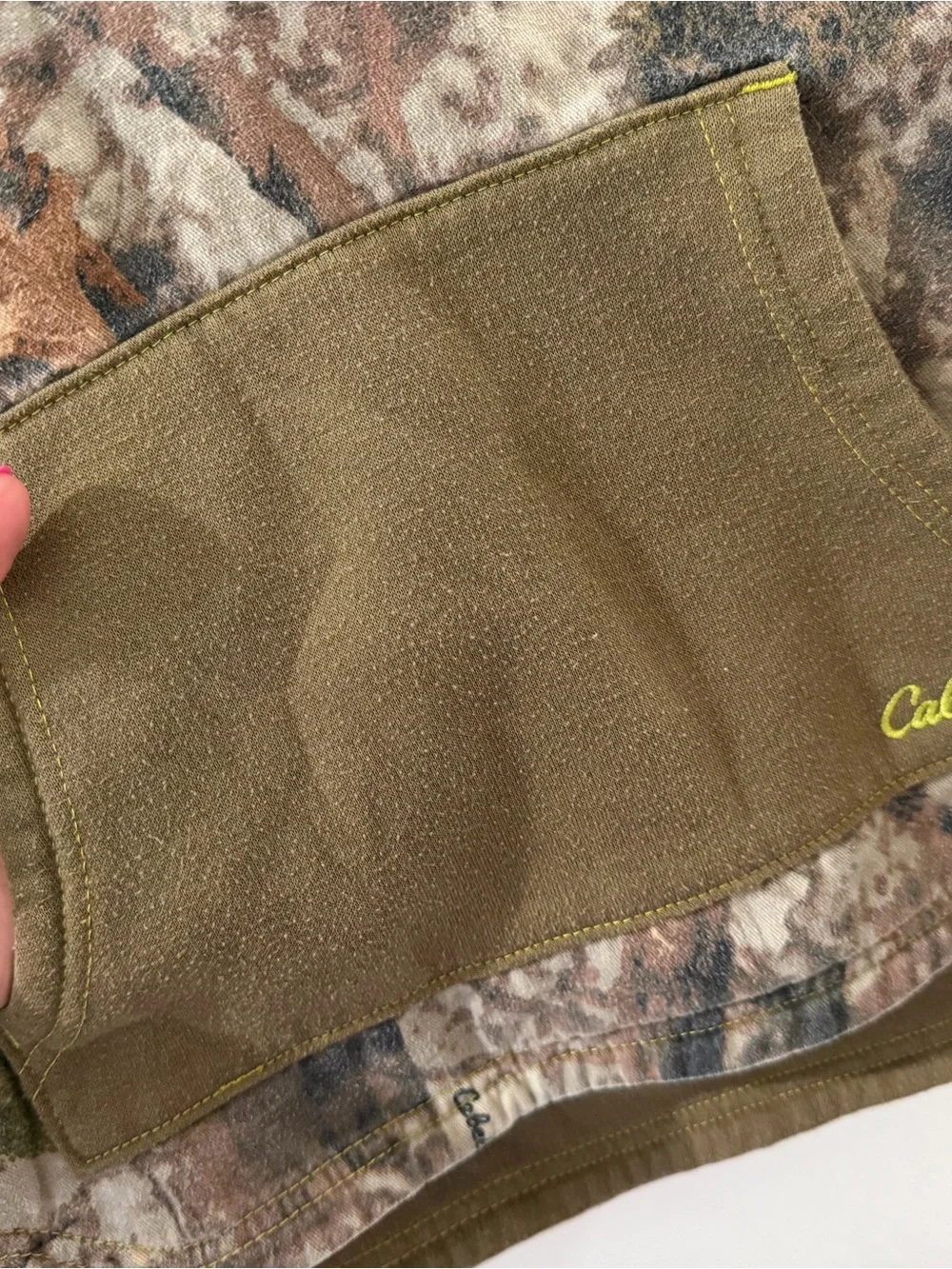 Cabela's Camo Hooded Vest